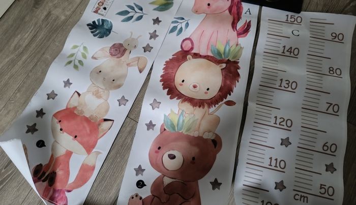 Kids Height measurement wall sticker