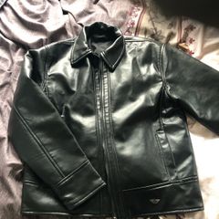 Faux leather jacket