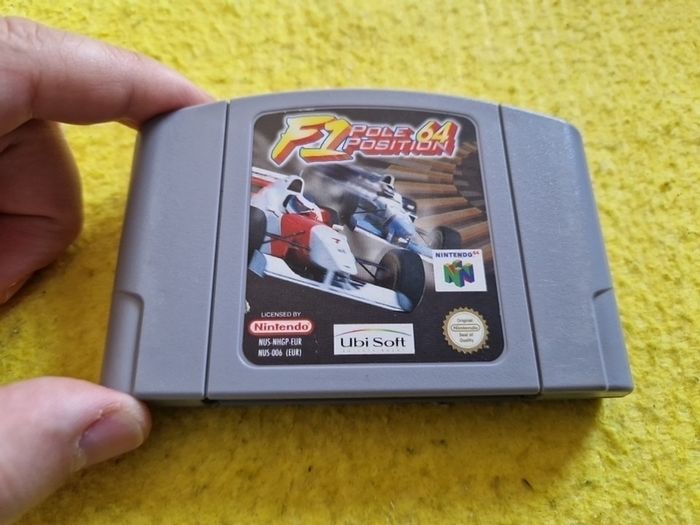 F1 Pole 64 Position Nintendo 64 Games Original