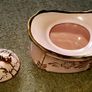 Arthur Wood Vintage Pink and Gold Sugar Bowl with Lid Image 4