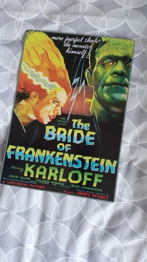 Dracula, Frankenstein, The Mummy vintage movie posters