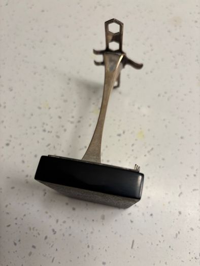 Art deco 1931 Birmingham solid silver stand.  Weighted