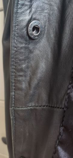 Authentic Vintage Sardar Soft Leather Jacket Rare Embossed Detail  Size 16 (Fits M-L Oversized)