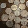 World Silver Coin Lot 860 Grams Silver Mixed Countries and Condition Image 3