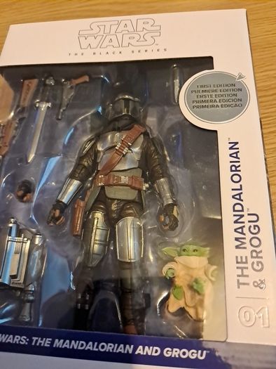 Star Wars Black Series: Mandalorian & Grogu Deluxe 6'' (First Edition) Exclusive