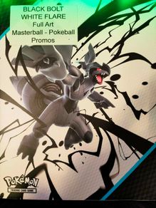 Black Bolt White Flare Full Art. Masterball. Pokeballs