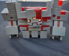 Minecraft Dungeons Redstone Monstrosity Figure