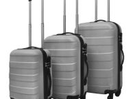 main image for ad Three Piece Hardcase Trolley Set Silver