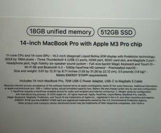 Apple MacBook Pro 14 M3 Pro