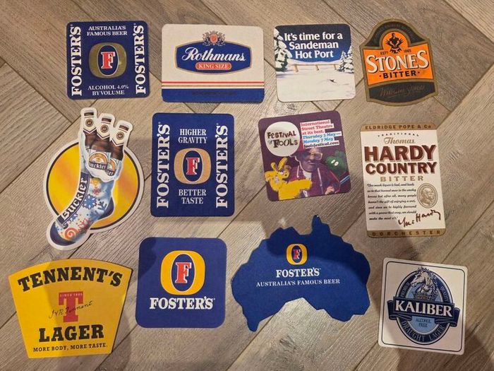 Beer mats