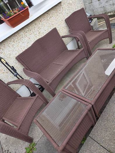 rattan garden furniture