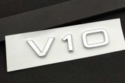 V10 Car Rear boot badge