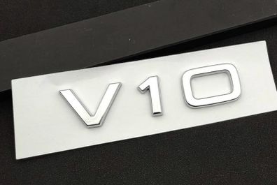 V10 Car Rear boot badge