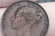 1838 Farthing Victoria's first issue Low mintage 591k