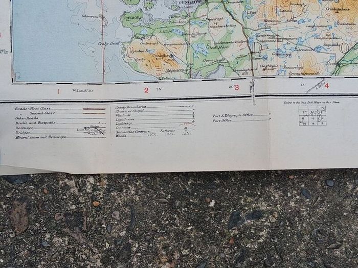 Ordnance Survey Map of Derry Layered Edition (Sheet 1 of the Series)