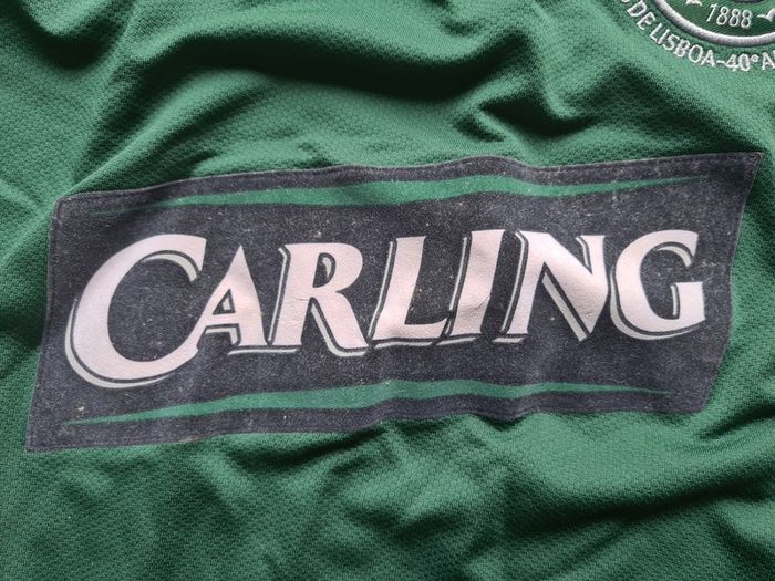 Celtic FC 2007 Lisbon Lions 40th Anniversary Nike Home Jersey size L long sleeve Carling