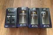 Guinness magners bulmers beer pint glasses brand new