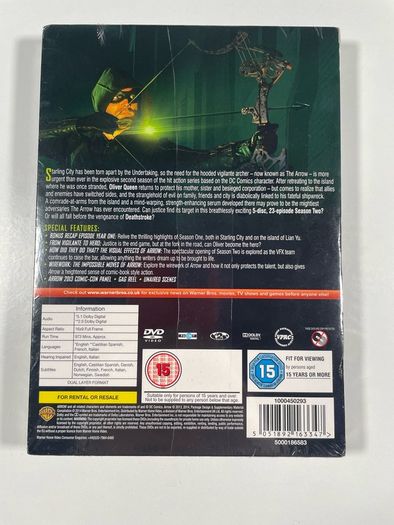 SEALED arrow season 2 DVD boxset