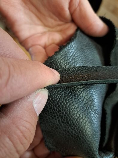 Genuine leather sheets for craft
