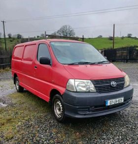 all toyota hiace vans wanted