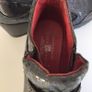 Jose Saenz Ladies Navy Blue Leather bootie wedge size 5 Eu 38 Image 4