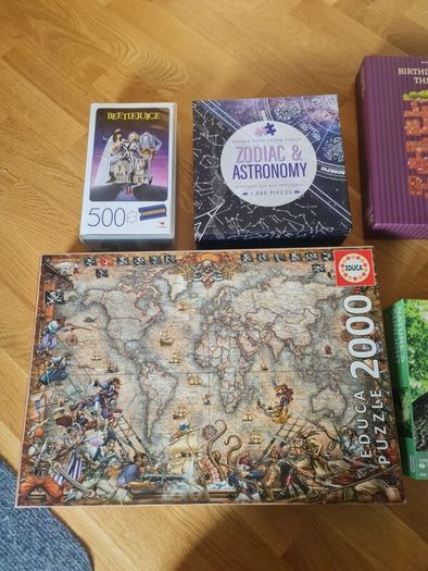 5 jigsaw puzzles