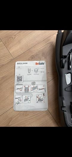 Be Safe Baby Car Seat w/iso fix