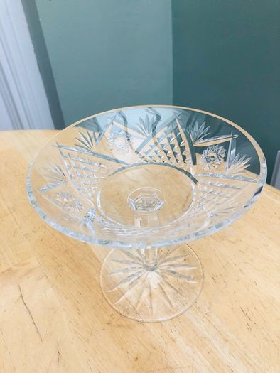 Vintage Waterford Crystal Comport Dish