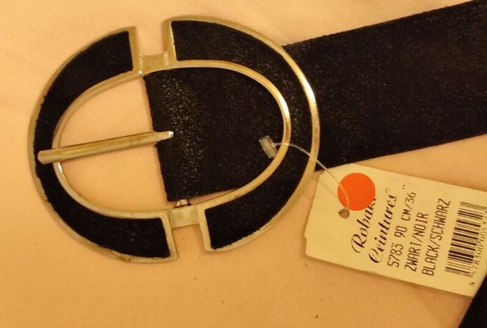 Vintage Leather Belts By Robako New Old Stock