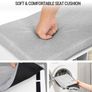 XL Shoe Bench with Cushion Seat White 150 cm Image 4