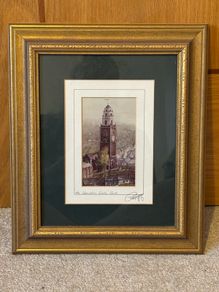 The Shandon Bells Cork Philip Gray Print Signed