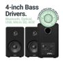 Active Bluetooth Bookshelf Speaker Set of 2 Image 2