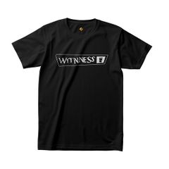 Witnness Festival T-Shirt in Black or White