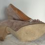 Gabor Sacchetto Beige Shoes w/Floral Detail Image 6