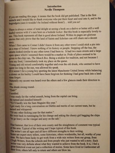 By The Blue Gate. A Collection of Stories from CASTLECOMER. Edited By  Neville Thompson.  First Edition Paperback In Good Condition. 38.