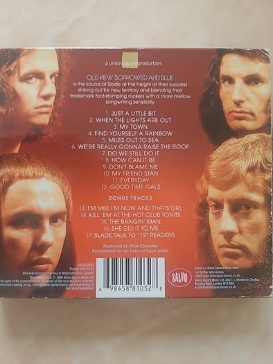 Slade CD  - Old New Borrowed And Blue