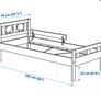 Ikea Kritter junior bed white 70 x 160 Image 7