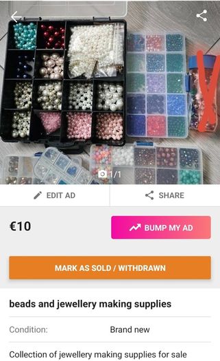 beads and jewellery making supplies