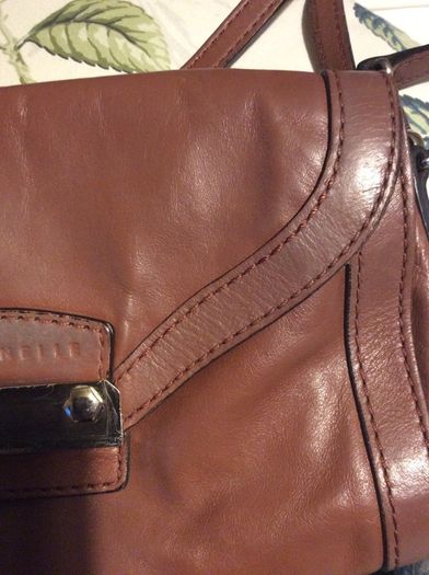 Coccinelle Tan Leather Shoulder - Crossbody Bag