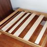Pine single bed and mattress Image 7