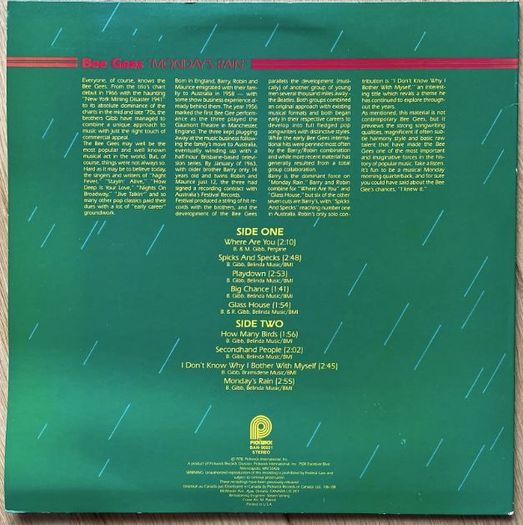 LP Bee Gees, in good condition. The price is on the list.