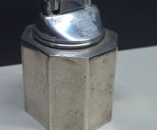 Vintage Tiffany & Co Sterling Silver Weighted Table Lighter Holder Evans USA