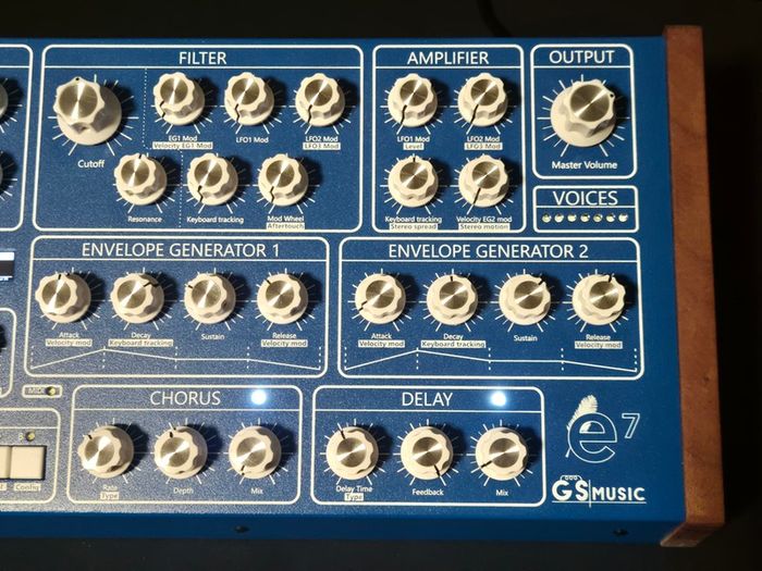GS Music E7 Analog Poly Synth (Free Shipping)