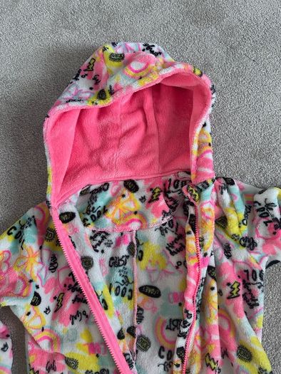 Very Good Condition Thick Soft Fleece Kids Onesie 8-9yrs