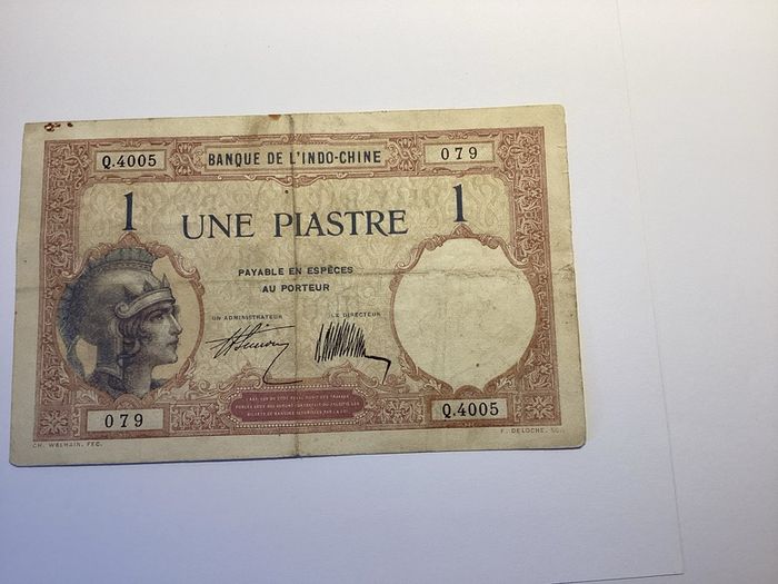 Banknotes Indochine