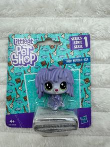 Littlest Pet Shop LPS Purple Komondor Dog Mop Maddy Mopton 1-121 DIRty Please see Pictures