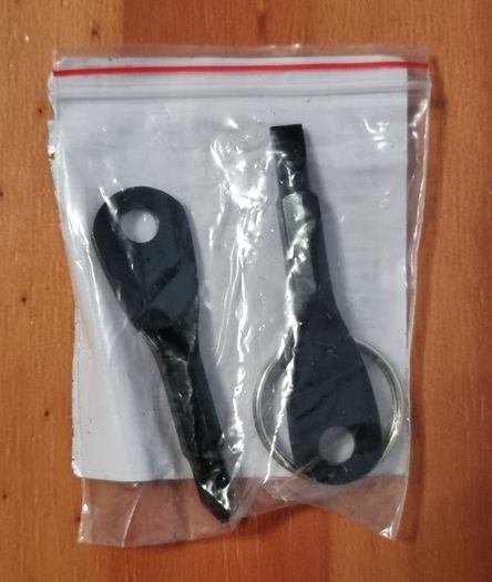 Compact Waterproof Metal Screwdriver Black Set, new.