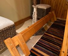 Bed frame solid wood