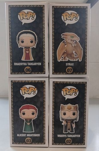 House of the Dragon Funko Pops