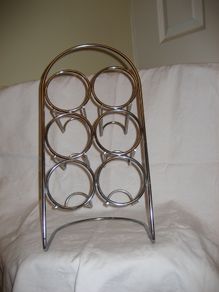 Stainless steel wine rack